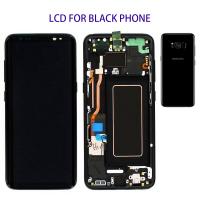 TOUCH SCREEN DISPLAY  PER SAMSUNG S8 G950F GH97-20457A NERO SERVICE PACK