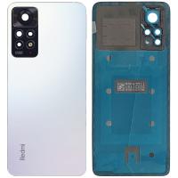 COPRIBATTERIA BACK COVER ORIGINAL PER XIAOMI REDMI NOTE 11 4G CON VETRO FOTOCAMERA BIANCO