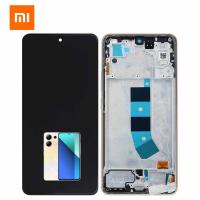 TOUCH SCREEN DISPLAY PER XIAOMI REDMI NOTE 13 4G CON FRAME GOLD SERVICE PACK