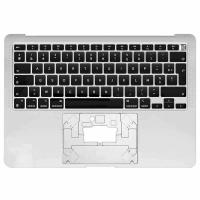 TASTIERA PER Macbook Air 13&quot; (2020) A2337 EMC 3598 Keyboard+Frame Silver Grade A Europe Layout 100% Original