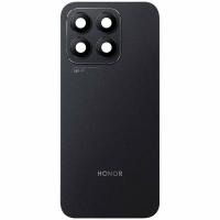 BACK COVER + CAMERA GLASS PER HUAWEI HONOR X8B NERO