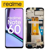 TOUCH SCREEN DISPLAY PER REALME NOTE 60 4G RMX3933 CON FRAME NERO SERVICE PACK