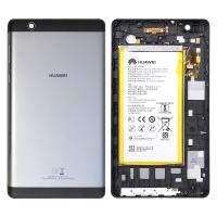 BACK COVER + BATTERIA PER HUAWEI MEDIAPAD T3 7.0 3G BG2/U01 GRIGIO