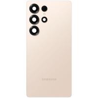 BACK COVER + VETRO FOTOCAMERA PER SAMSUNG GALAXY S25 ULTRA S938 ROSA GOLD