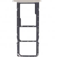 CARRELLO SIM TRAY PER SAMSUNG GALAXY A06 2024 A065F GOLD