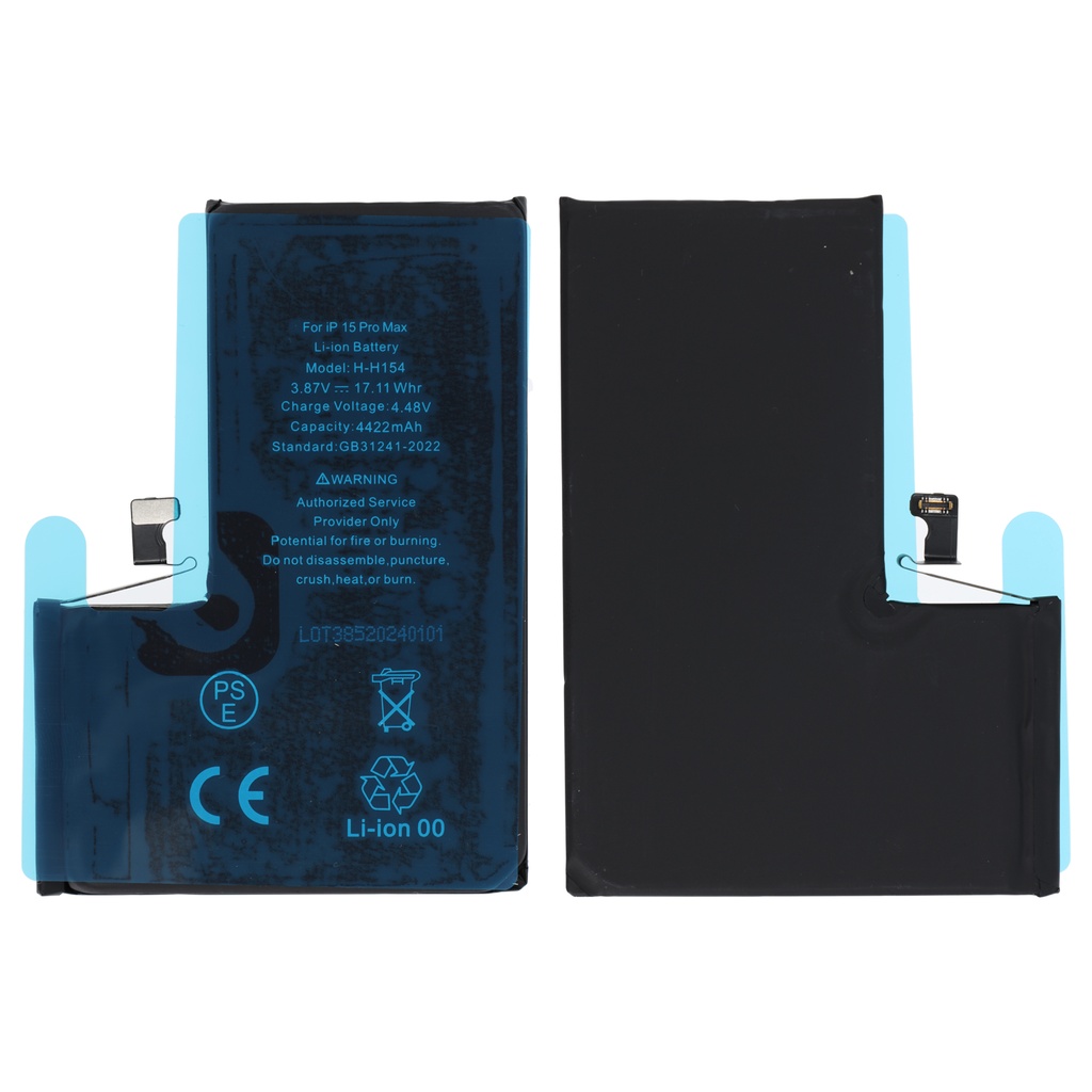 BATTERIA PER APPLE IPHONE 15 PRO MAX AUTODIAGNOSTICABILE