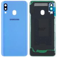 [b1839] COPRIBATTERIA BACK COVER PER SAMSUNG GALAXY A40 A405 BLU
