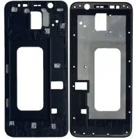 [B1726] MIDDLE FRAME PER SAMSUNG A605 A6 PLUS NERO