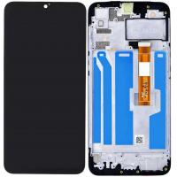 [y695] TOUCH SCREEN DISPLAY PER REALME 3 CON FRAME NERO