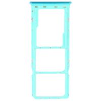 [b5471] CARRELLO SIM TRAY PER SAMSUNG GALAXY M21 M215 VERDE