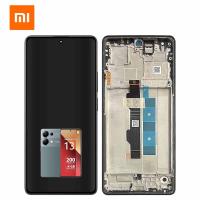 [t3467] TOUCH SCREEN DISPLAY PER XIAOMI REDMI NOTE 13 PRO 4G / POCO M6 PRO 4G CON FRAME VERDE SERVICE PACK
