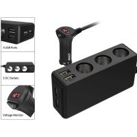 [y2894] Qidoe Qd06 In-Car Multifunction Smart Usb Power Charger In Blister