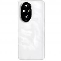 [f7194] BACK COVER + VETRO FOTOCAMERA PER HUAWEI HONOR 200 PRO 5G ELP-AN00 BIANCO