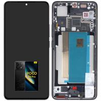 [t3578] TOUCH SCREEN DISPLAY PER XIAOMI POCO F6 PRO 5G (2024) CON FRAME NERO