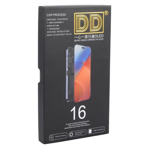 [a3236] TOUCH SCREEN DISPLAY PER APPLE IPHONE 16 SOFT OLED DD