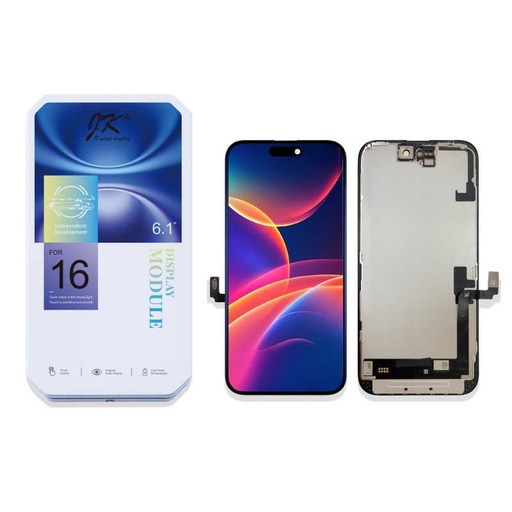 [a3237] TOUCH SCREEN DISPLAY PER APPLE IPHONE 16 INCELL JK