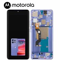 [h426] TOUCH SCREEN DISPLAY PER MOTOROLA MOTO EDGE 50 PRO 5G XT2403 CON FRAME LAVANDER SERVICE PACK