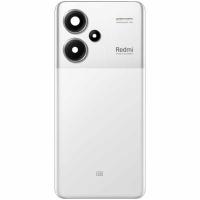 [t3670] BACK COVER + VETRO FOTOCAMERA PER XIAOMI REDMI NOTE 13 PRO+ PLUS 5G BIANCO