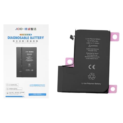 [a3327] BATTERIA JCID PER APPLE IPHONE 12 PRO MAX MAGGIORATA 4530mAh AUTODIAGNOSTICABILE