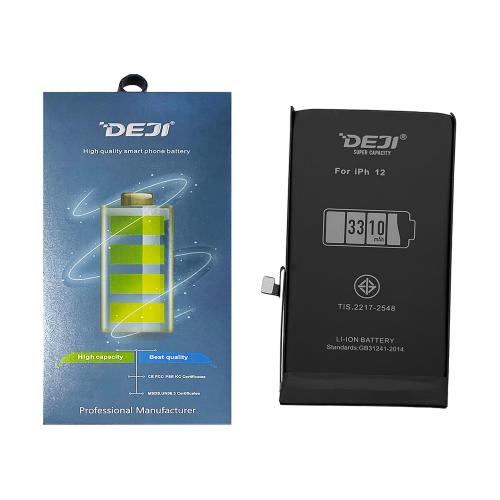 [a3331] BATTERIA DEJI PER APPLE IPHONE 12 / PRO MAGGIORATA 3310mAh AUTODIAGNOSTICABILE