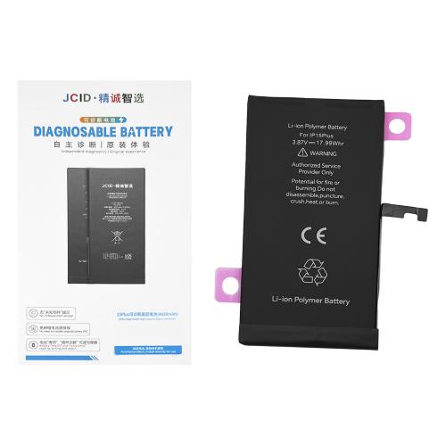 [a3371] BATTERIA JCID PER APPLE IPHONE 15 PLUS MAGGIORATA 4650mAh AUTODIAGNOSTICABILE