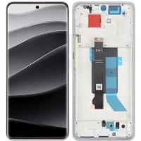 [t3697] TOUCH SCREEN DISPLAY PER XIAOMI REDMI NOTE 14 PRO 5G CON FRAME VIOLA