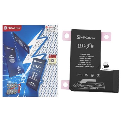 [a3401] BATTERIA G+OCA PRO PER APPLE IPHONE 16 PRO 3582mAh