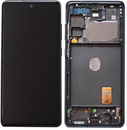 TOUCH SCREEN DISPLAY ORIGINALE PER SAMSUNG GALAXY S20 FE G781 /G780 NERO
