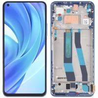 TOUCH SCREEN DISPLAY PER XIAOMI MI 11 LITE 5G NE CON FRAME BLU