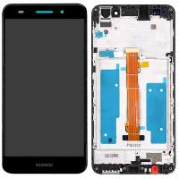 TOUCH SCREEN DISPLAY PER HUAWEI Y6 ll / HONOR 5A CON FRAME NERO