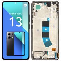 TOUCH SCREEN DISPLAY PER XIAOMI REDMI NOTE 13 4G CON FRAME NERO