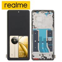 TOUCH SCREEN DISPLAY PER REALME 12 PRO 5G RMX3842 BEIGE CON FRAME SERVICE PACK