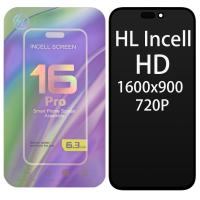 TOUCH SCREEN DISPLAY PER APPLE IPHONE 16 PRO INCELL HL HD 1600x900 720P