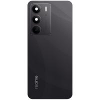 BACK COVER + VETRO FOTOCAMERA PER REALME C75 RMX3941 NERO
