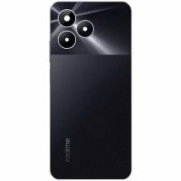BACK COVER + VETRO FOTOCAMERA PER REALME NOTE 50 RMX3834 NERO