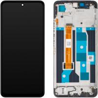 TOUCH SCREEN DISPLAY PER REALME C65 4G RMX3910 CON FRAME NERO