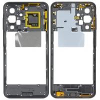 FRAME B + SIDE KEY PER SAMSUNG GALAXY A17 4G A175 NERO