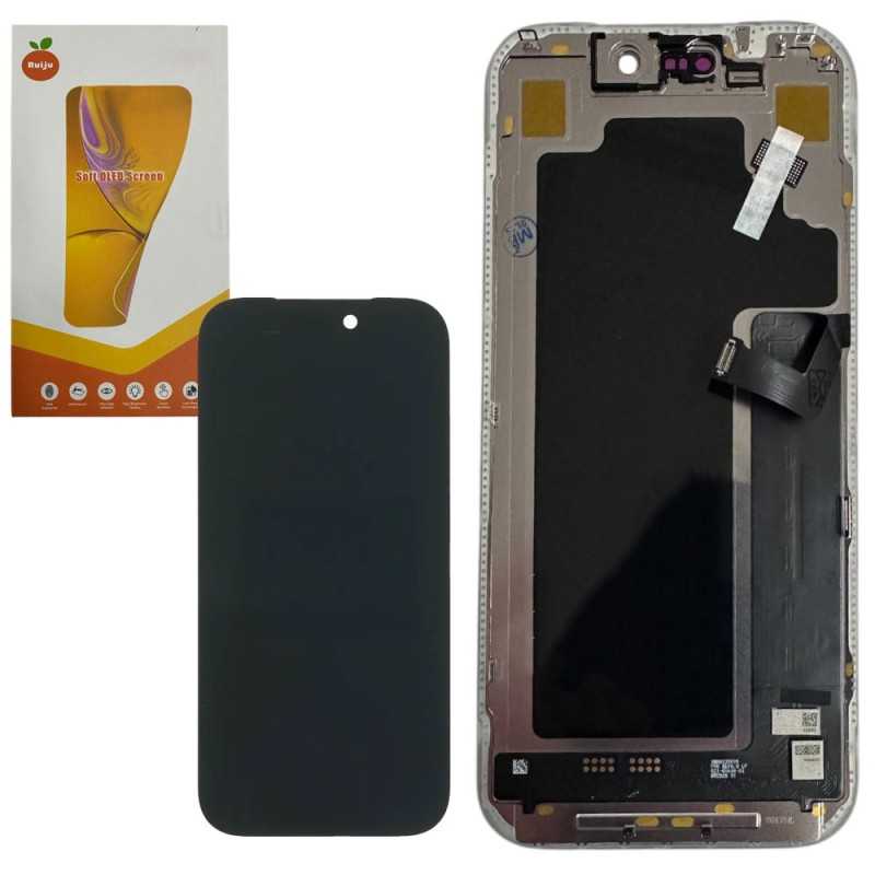 TOUCH SCREEN DISPLAY PER APPLE IPHONE 17 PRO OLED SOFT TOUCH RJ