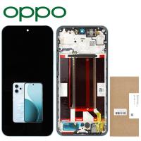 TOUCH SCREEN DISPLAY PER OPPO RENO 14 F 5G / FS 5G CON FRAME BLU SERVICE PACK