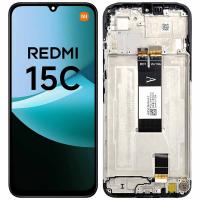 TOUCH SCREEN DISPLAY PER XIAOMI REDMI 15C 4G 25078RA3EA CON FRAME (GLOBAL VERSION)