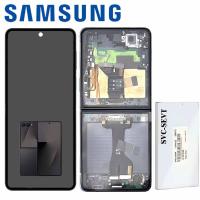 TOUCH SCREEN DISPLAY PER SAMSUNG GALAXY Z FLIP 7 F766 NERO SERVICE PACK