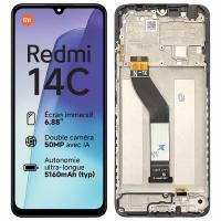 [t3429] TOUCH SCREEN DISPLAY PER REDMI 14C 23100RN82L CON FRAME NERO
