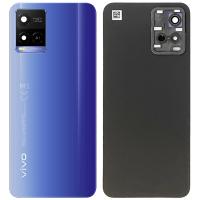 [y2852] BACK COVER + VETRO FOTOCAMERA PER VIVO Y21 (V2111) BLU