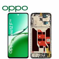 [y2923] TOUCH SCREEN DISPLAY PER OPPO RENO 12 F 5G CPH2637 CON FRAME NERO SERVICE PACK