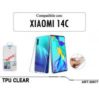 [t3549] TPU CLEAR COVER PER XIAOMI REDMI 14C 23100RN82L TRASPARENTE