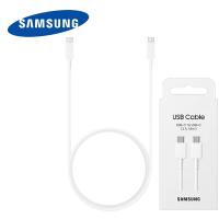 [y3374] CAVO Samsung Cable (Type C to C)  60W 3A 1.8m EP-DX310JWEGEU White In Blister