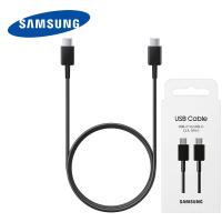 [y3376] CAVO Samsung Cable (Type C to C) 60W 3A 1.8m EP-DX310JBEGEU Black In Blister