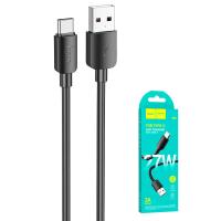 [y3378] CAVO USB-A to USB-C Cable Hoco X96  27W  1m  Black in Blister